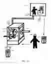 Fig. 11 - Imaging system employing fixed, modular mobile, and portable infrared cameras with ability to receive, communicate, and display data and images with proximity detection