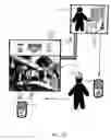 Fig. 12 - Imaging system employing fixed, modular mobile, and portable infrared cameras with ability to receive, communicate, and display data and images with proximity detection