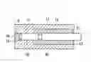 Fig. 01 - Waterproofing structure including a lead wire and a wire heater