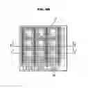 Fig. 11 - Organic EL display panel for reducing resistance of electrode lines