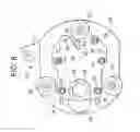 Fig. 09 - Adjustable roller frame assembly for pick-up reel