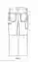 Fig. 05 - Pants including selectively located stretch panels