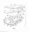 Fig. 02 - Article of footwear with a midsole assembly having a perimeter bladder element, a method of manufacturing and a mold assembly for same