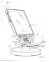 Fig. 07 - Assembly for storing and deploying for use a handheld digital device