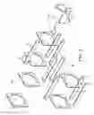 Fig. 04 - Wine bottle rack-building kit, packaging, and method
