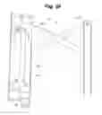 Fig. 34 - Wall mount system