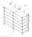 Fig. 01 - Combination multi-level rack