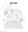 Fig. 45 - Kitchen appliance comprising positioning device