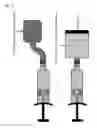Fig. 13 - Vacuum expanded dry composition and syringe for retaining same