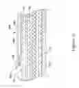 Fig. 16 - Rapid exchange stent delivery system