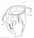 Fig. 01 - Absorbent article with wipe gripper handle