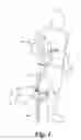 Fig. 02 - Knee-supporting walking aid