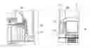 Fig. 01 - Attachment assembly for attaching a fluid bag to a fluid warmer of a system for extracorporeal blood treatment