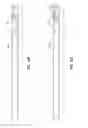 Fig. 22 - Split-tip catheter including lateral distal openings