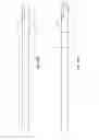 Fig. 24 - Split-tip catheter including lateral distal openings