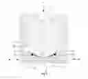 Fig. 04 - Device for mixing solid particles of dry ice with flow of gaseous medium