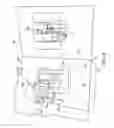 Fig. 05 - Magic window viewer, a die for cutting viewer parts, and a preprinted sheet from which to cut viewer parts