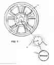Fig. 02 - Vehicle wheel center cap adapter
