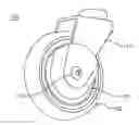 Fig. 01 - CASTER ASSEMBLY