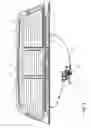 Fig. 04 - Slider window assembly with sensor