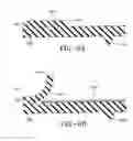 Fig. 08 - Replaceable car mat with a base and integral flexible flap extending from a convergence line