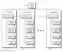 Fig. 01 - Material transport and distribution consist with controlled gated hopper cars and conveyor systems