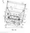 Fig. 13 - Material transport and distribution consist with controlled gated hopper cars and conveyor systems