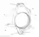 Fig. 01 - Steering knuckle comprising fiber reinforcement