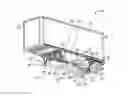 Fig. 01 - Side skirt system for a trailer