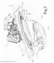 Fig. 04 - Hull mounted, steerable marine drive with trim actuation