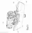Fig. 18 - Hull mounted, steerable marine drive with trim actuation