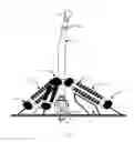 Fig. 06 - ELECTRONIC FLIGHT CONTROLS WITH PARALLEL PROCESSED TORQUE & POSITIONING FOR PILOT OR ASTRONAUT TOUCH FEEDBACK