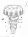 Fig. 10 - Closure with tamper band and spout