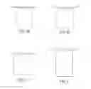 Fig. 04 - Contact bar and capping board for supporting symmetrical electrodes for enhanced electrolytic refining of metals