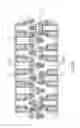 Fig. 15 - Contact bar and capping board for supporting symmetrical electrodes for enhanced electrolytic refining of metals
