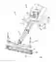 Fig. 02 - Roller plow assembly for concrete screeding machine