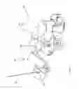Fig. 14 - Roller plow assembly for concrete screeding machine