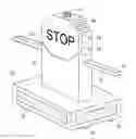 Fig. 01 - Portable remote-controlled traffic and pedestrian control system
