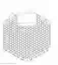 Fig. 01 - Urinal screens