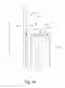 Fig. 13 - Concrete panel, panel kit, and concrete panel connector structure for forming reinforced concrete building components