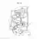 Fig. 13 - Door latch device for vehicle and method of assembling door latch device for vehicle