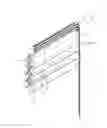 Fig. 12 - Cord embedded roman shade