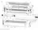 Fig. 01 - Interlocking pivotable fascia for motorized window treatment