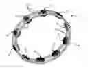 Fig. 01 - Propeller ring made of composite material for a turbomachine