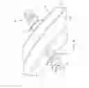 Fig. 09 - Heatshield assembly with double lap joint for a gas turbine engine