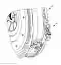 Fig. 01 - Linkage to actuate inlet guide vanes