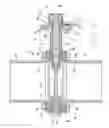 Fig. 03 - Butterfly valve having integral gaskets for its inlet and outlet seats