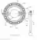 Fig. 04 - Butterfly valve having integral gaskets for its inlet and outlet seats