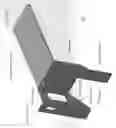 Fig. 05 - Two-piece detachable bracket for supporting pool deck-lid modules covering below deck troughs housing powered pool cover systems