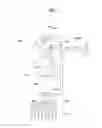 Fig. 06 - Lamp for vehicle with rotating reflector and light source positioned outside the reflector